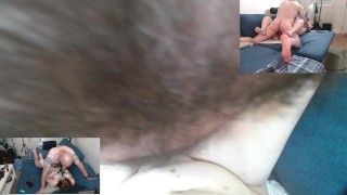 Aspen’s 3-Cam POV: Folded Up and Fucked Hard From Every Angle Before Her Friend Joins the FFM Threesome